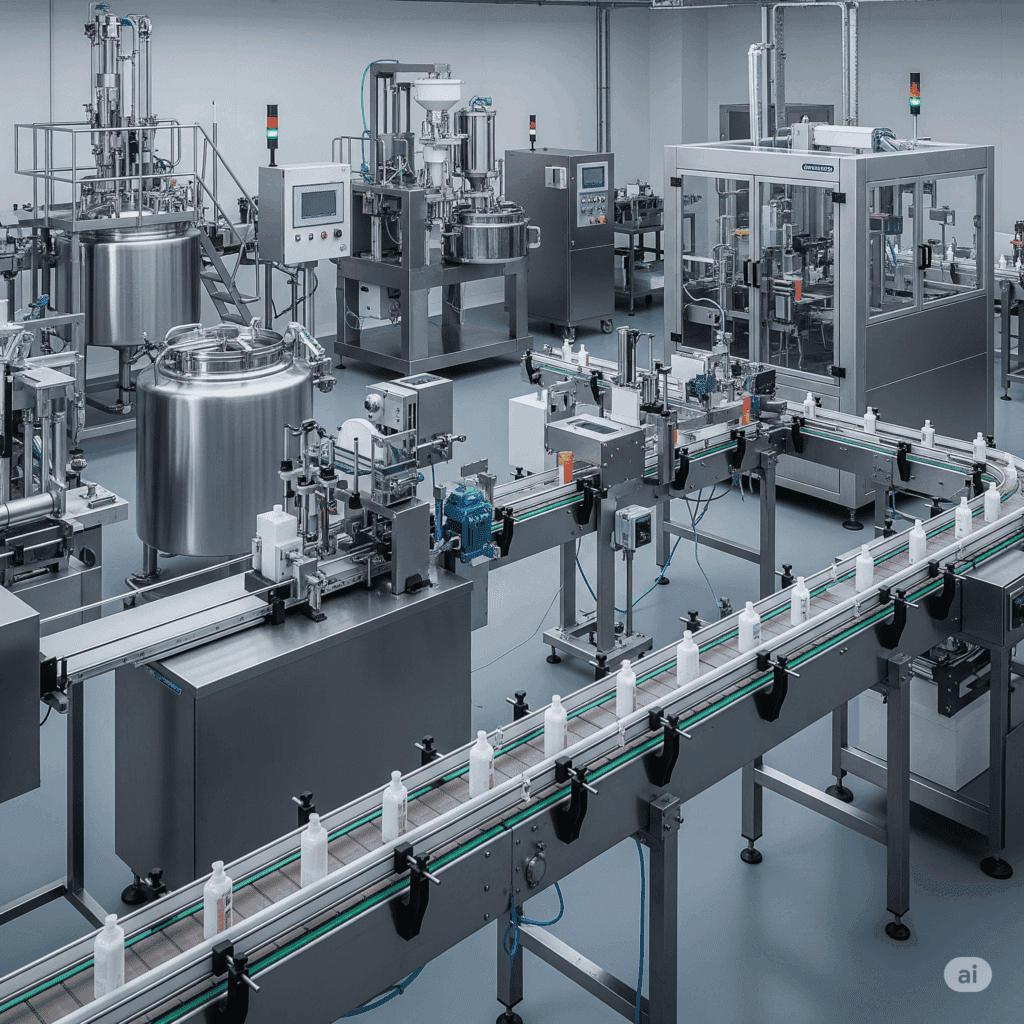 equipamentos para cosméticos