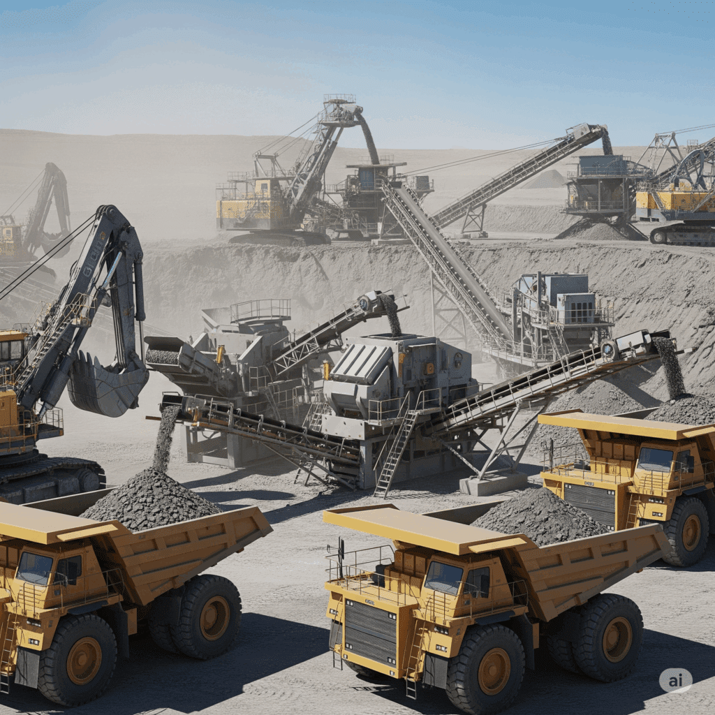 Equipamentos hidráulicos para mineração: desafios e soluções 1 equipamentos para indústria de mineração
