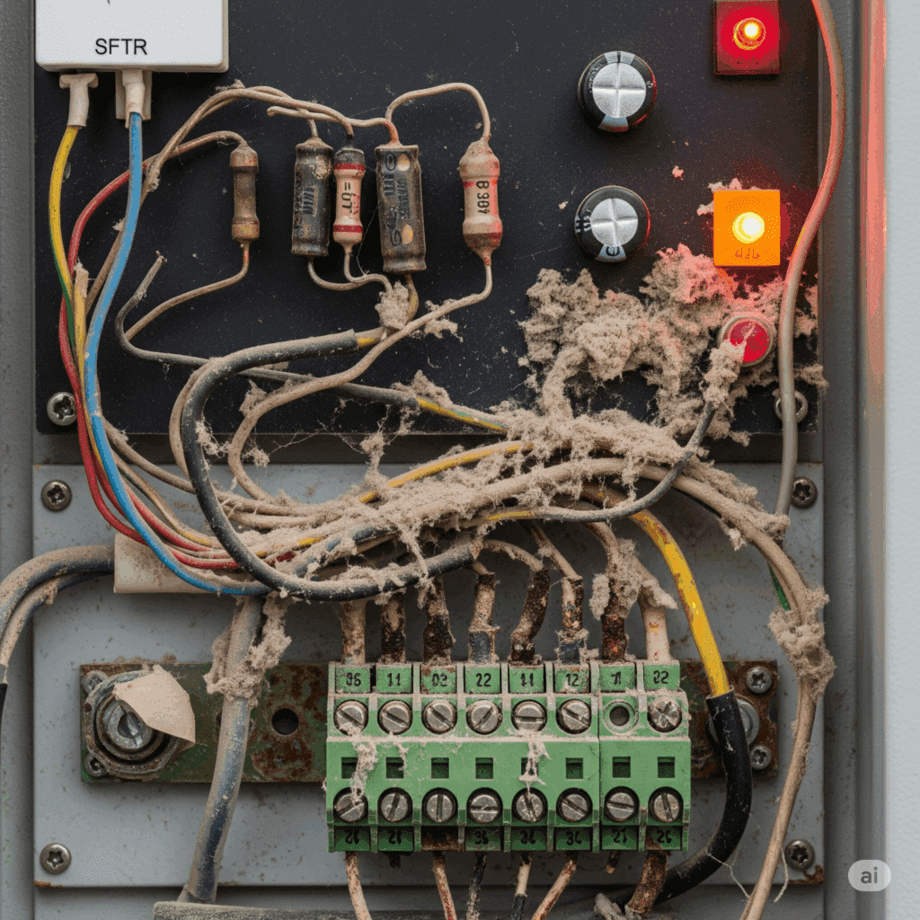 falhas comuns em painéis