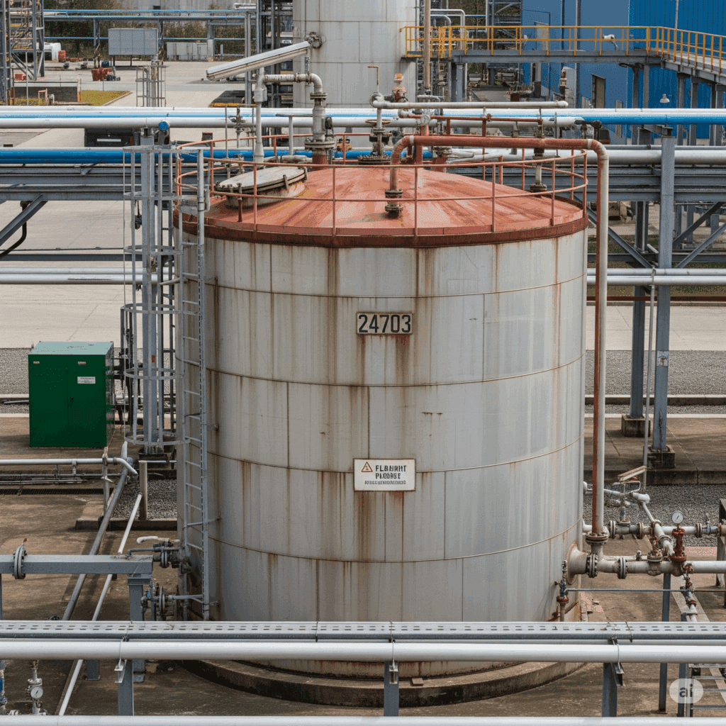 Armazenamento de inflamáveis