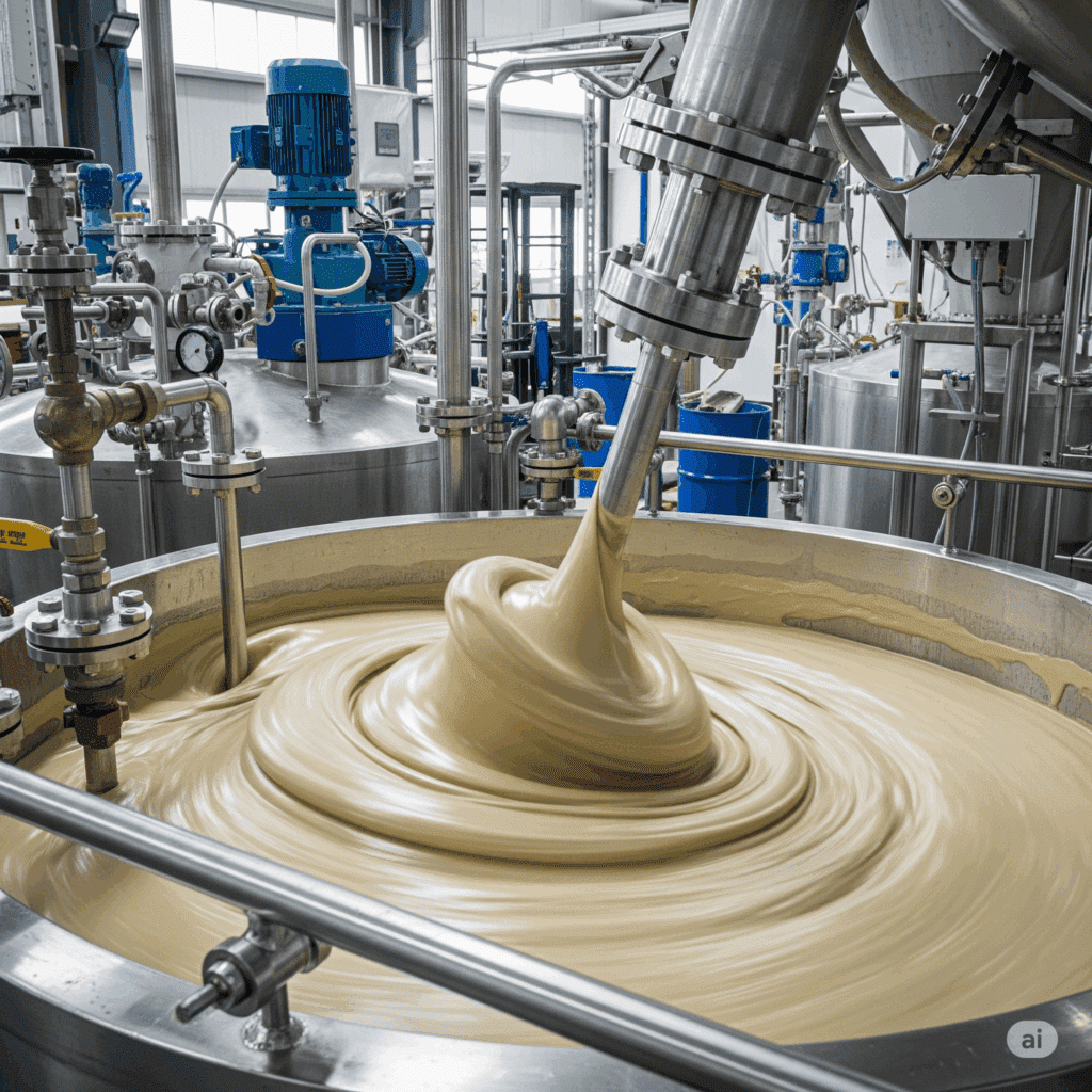 agitadores para alta viscosidade