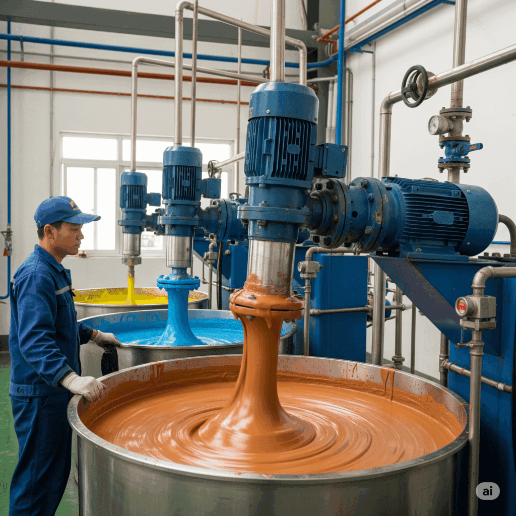 agitadores para alta viscosidade