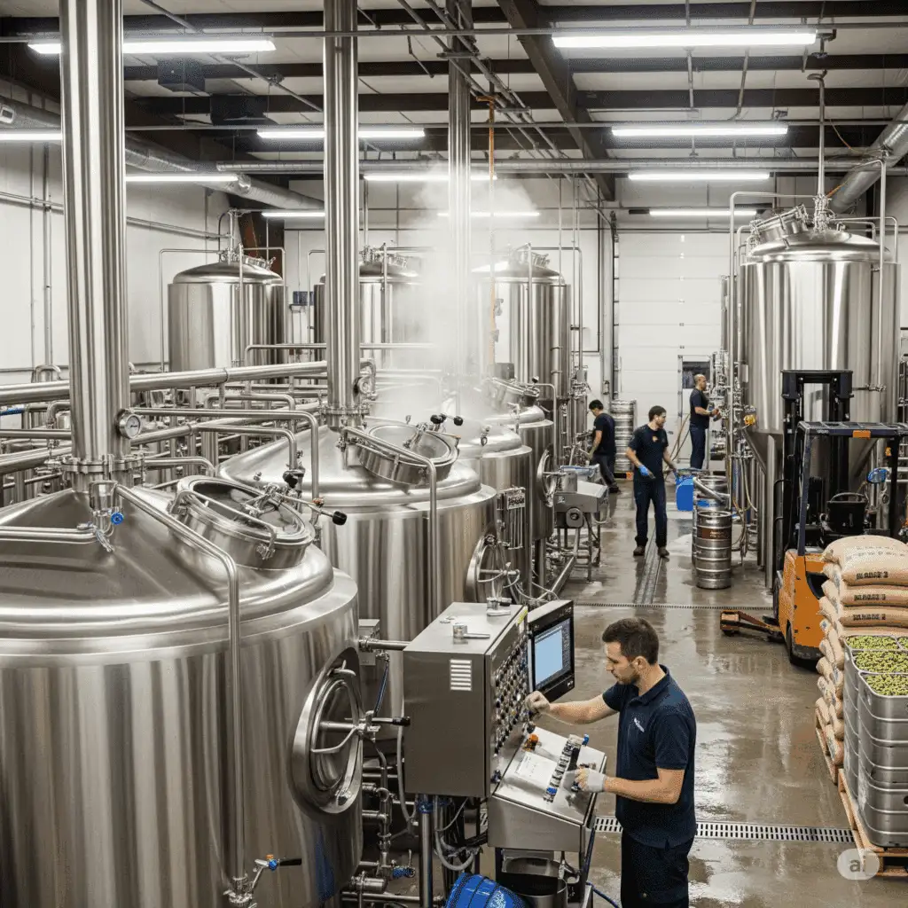 equipamentos para cervejaria artesanal 