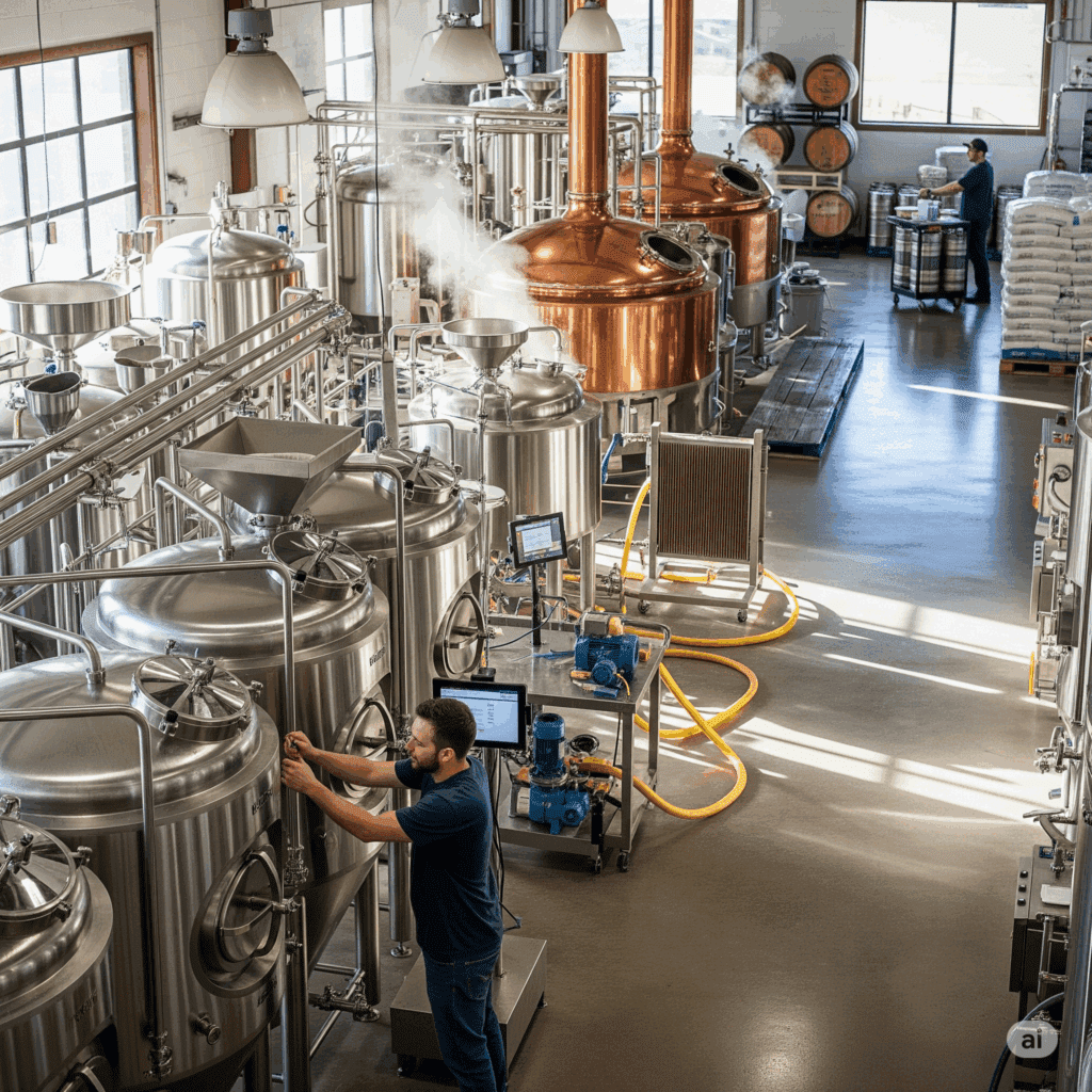 equipamentos para cervejaria artesanal 