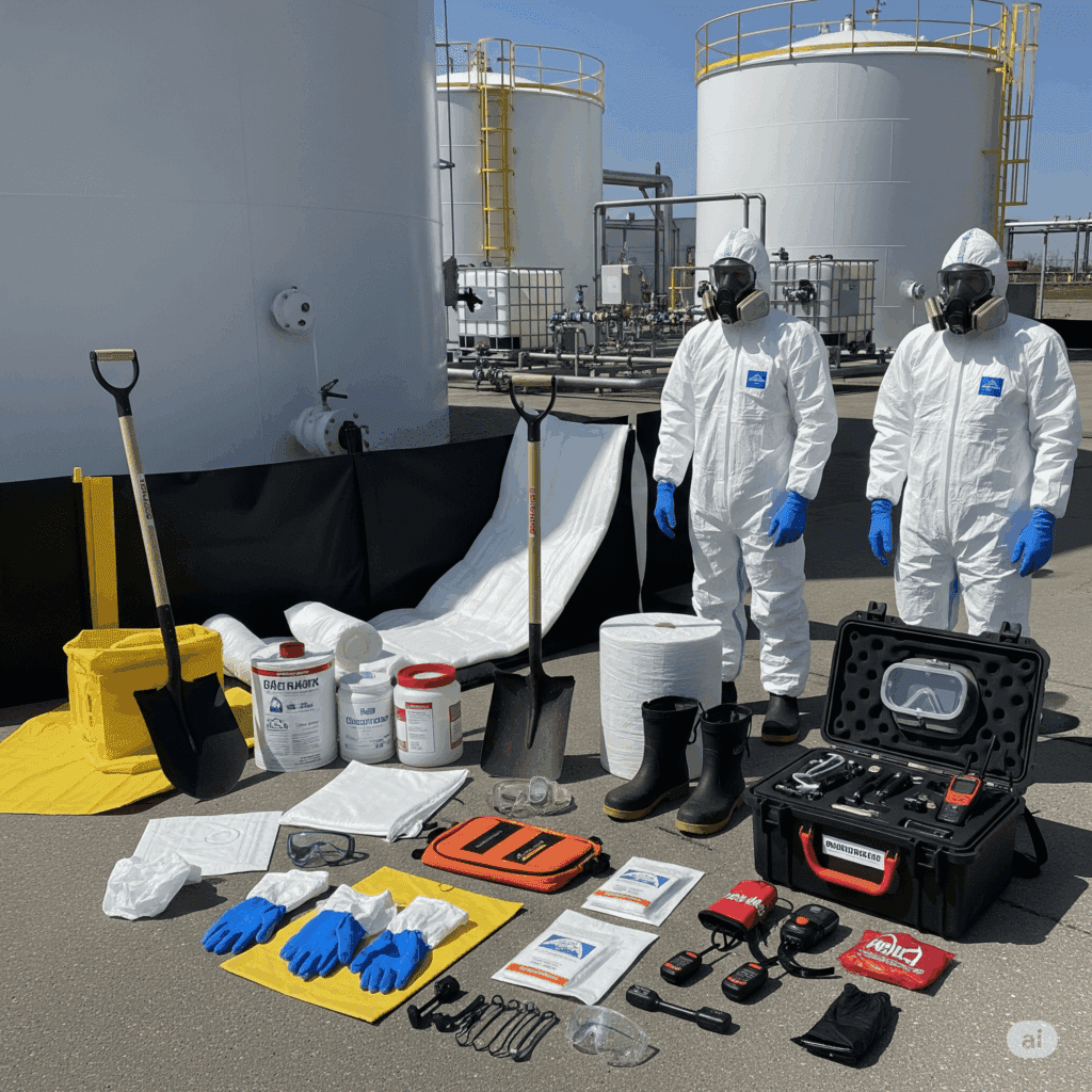 kit emergência para tanques