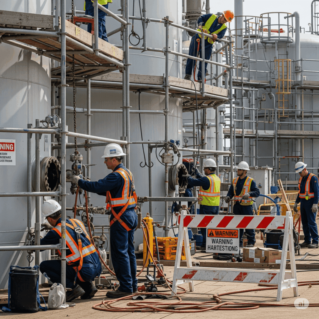 manutenção anual tanques