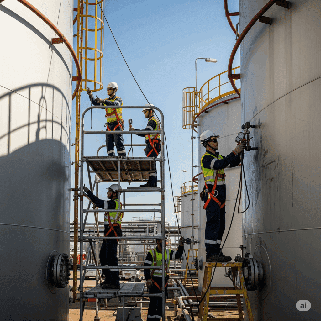 manutenção anual tanques