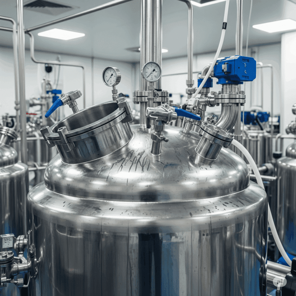 tanque mistura para farmacêutica