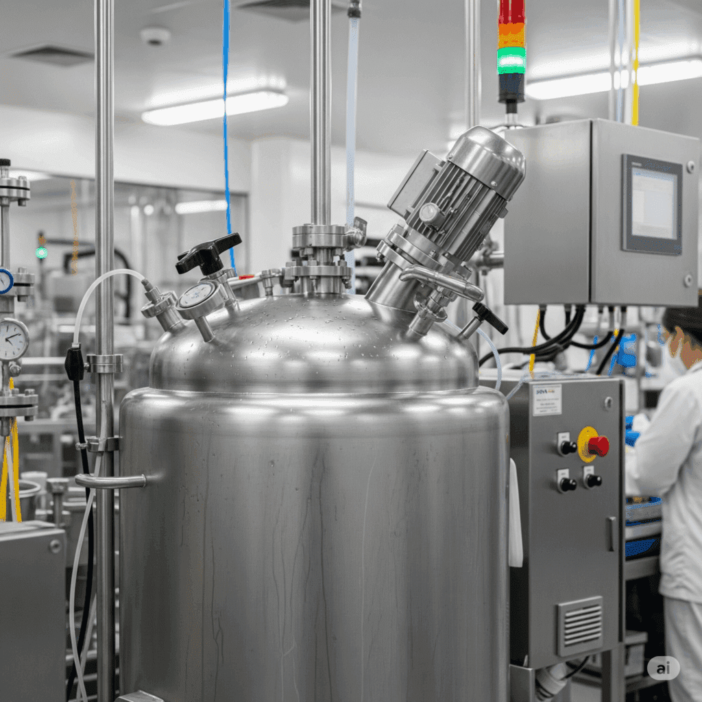 tanque mistura para farmacêutica