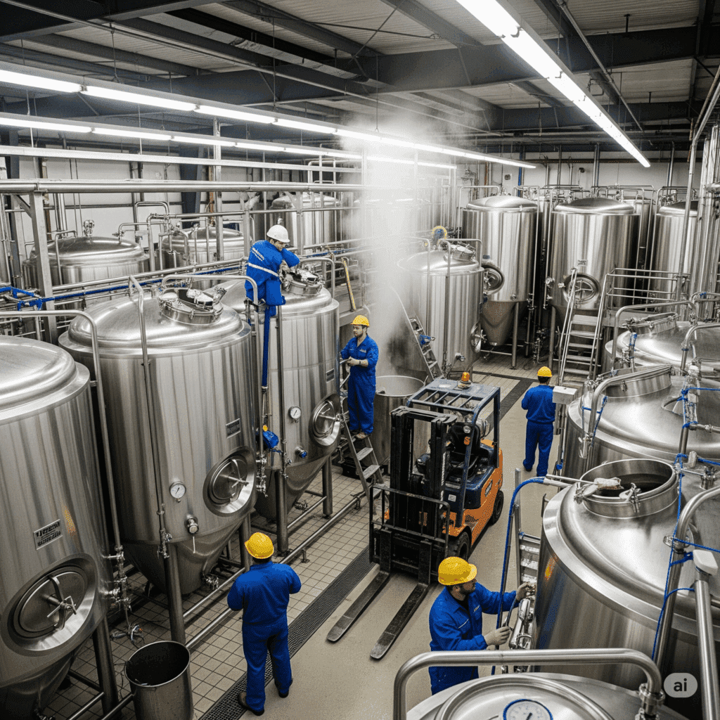 tanques para cervejaria