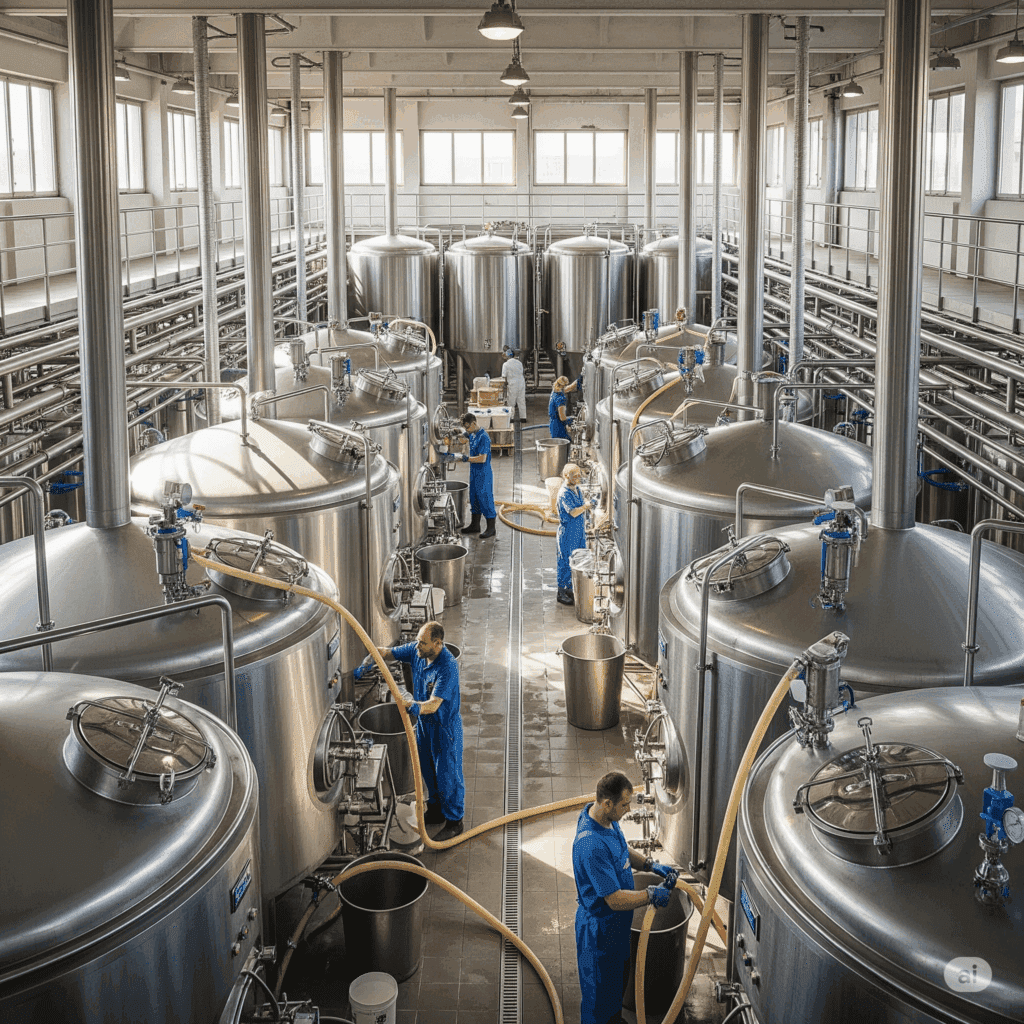 tanques para cervejaria