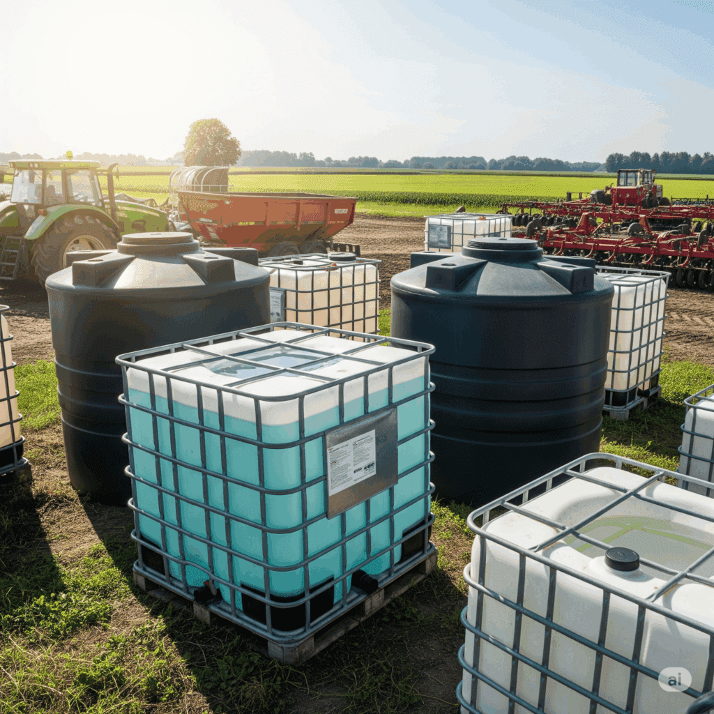 vazamento em tanques plásticos