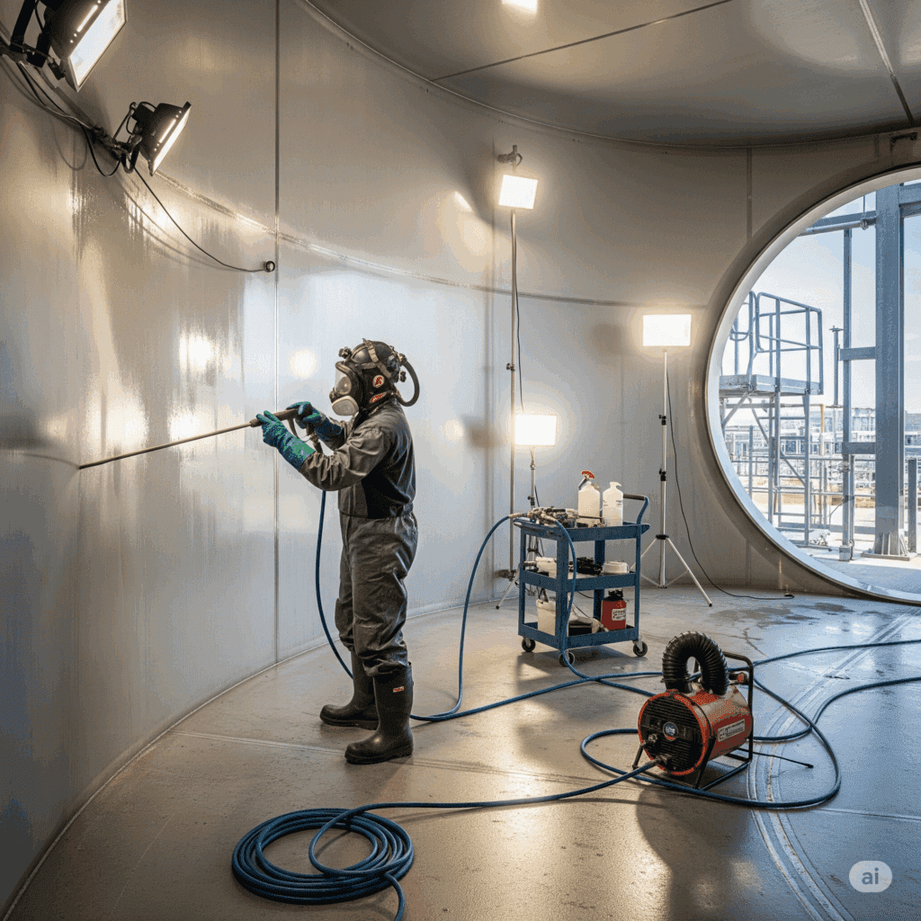 NR-33 limpeza tanques