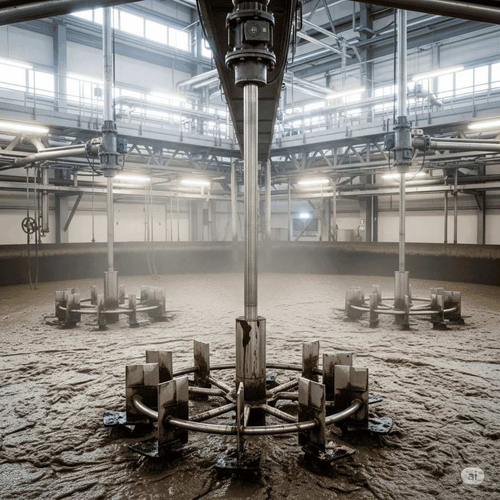 agitadores para lodo industrial