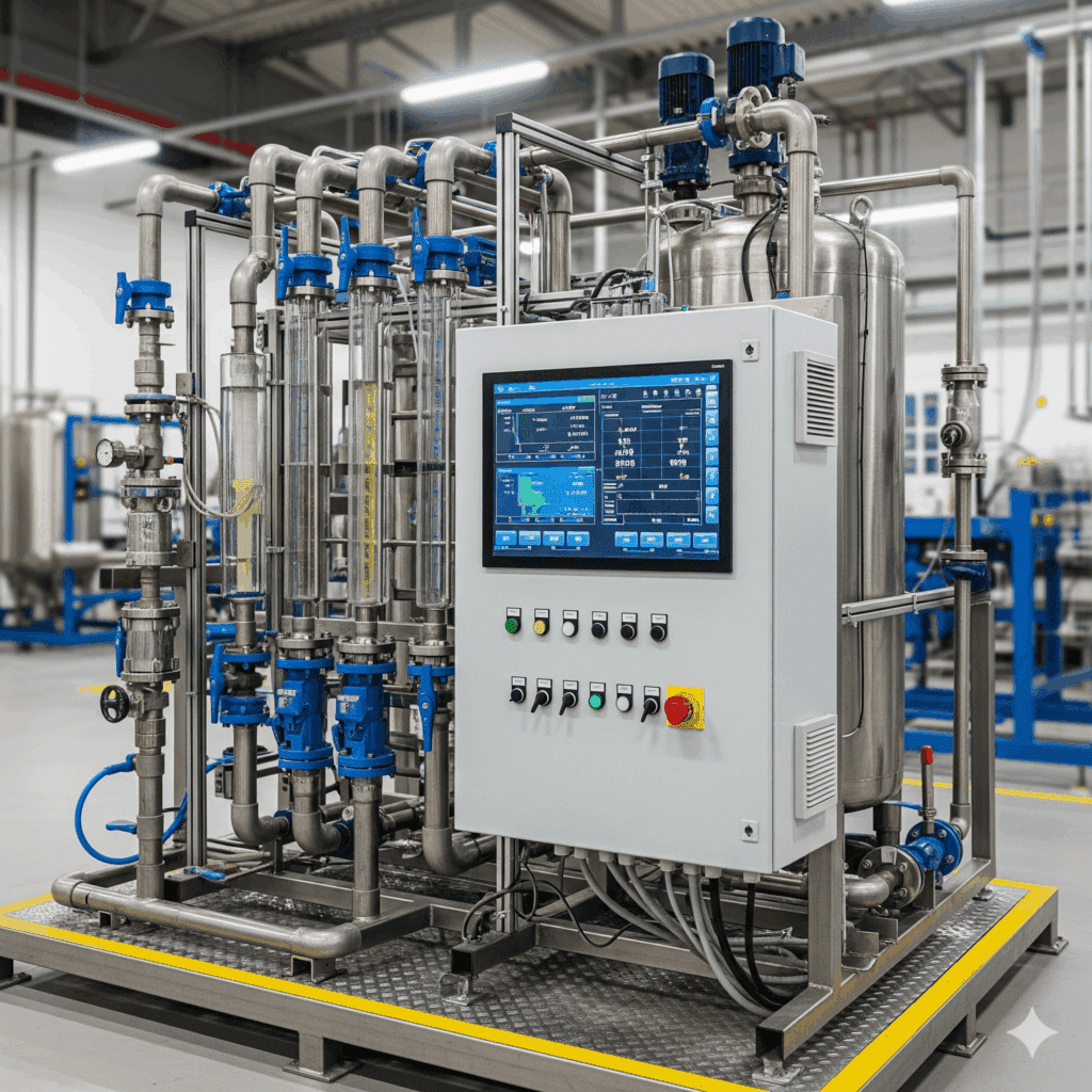automação dosagem química