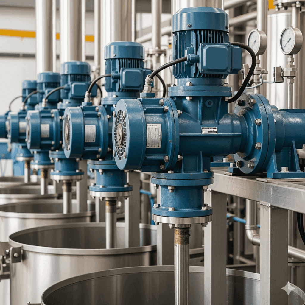 redutores agitadores industriais