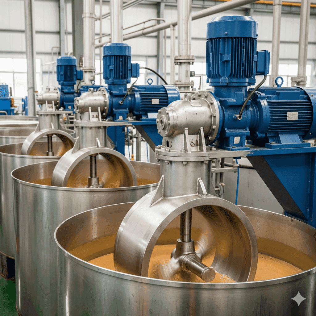 redutores agitadores industriais