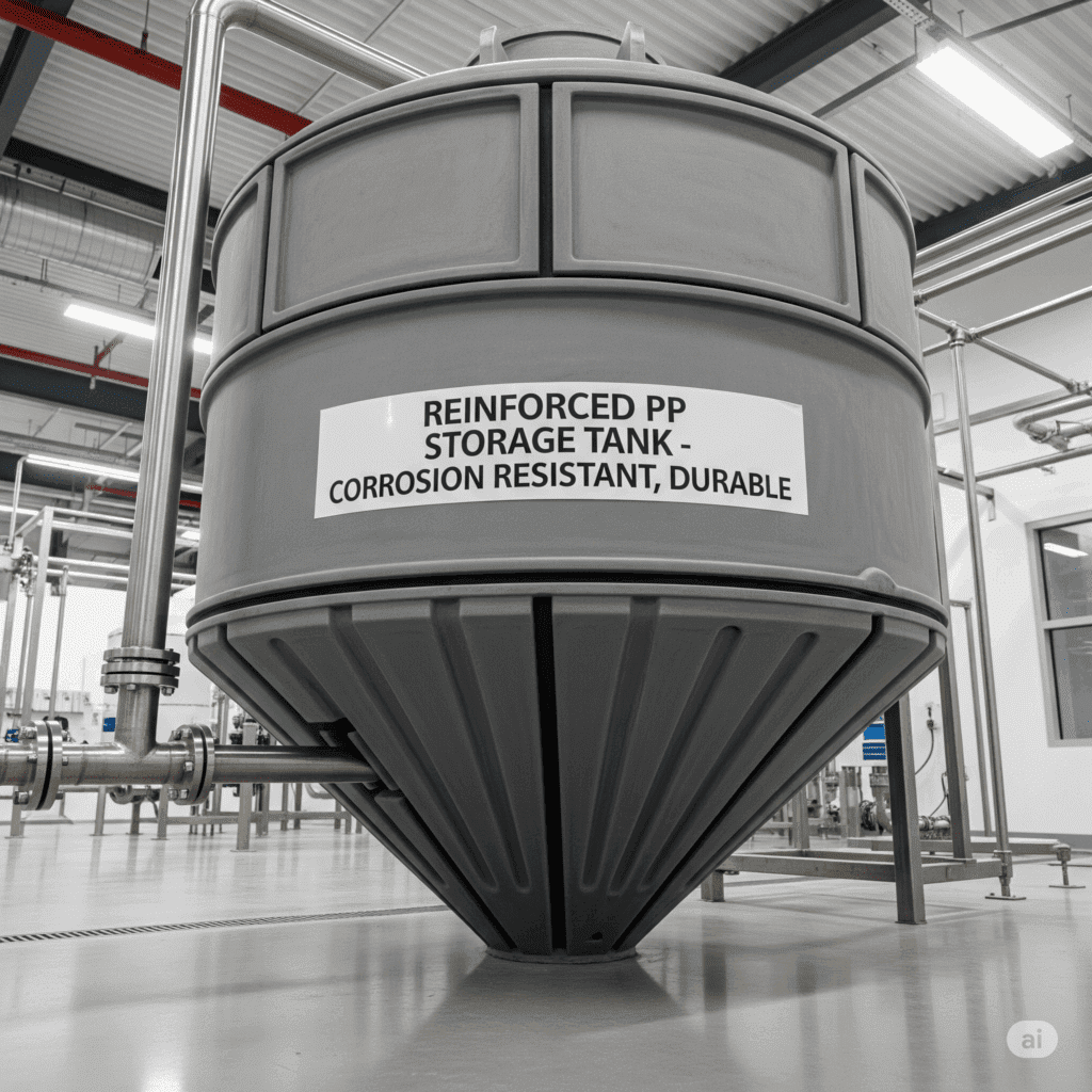 tanque PP reforçado vantagens 