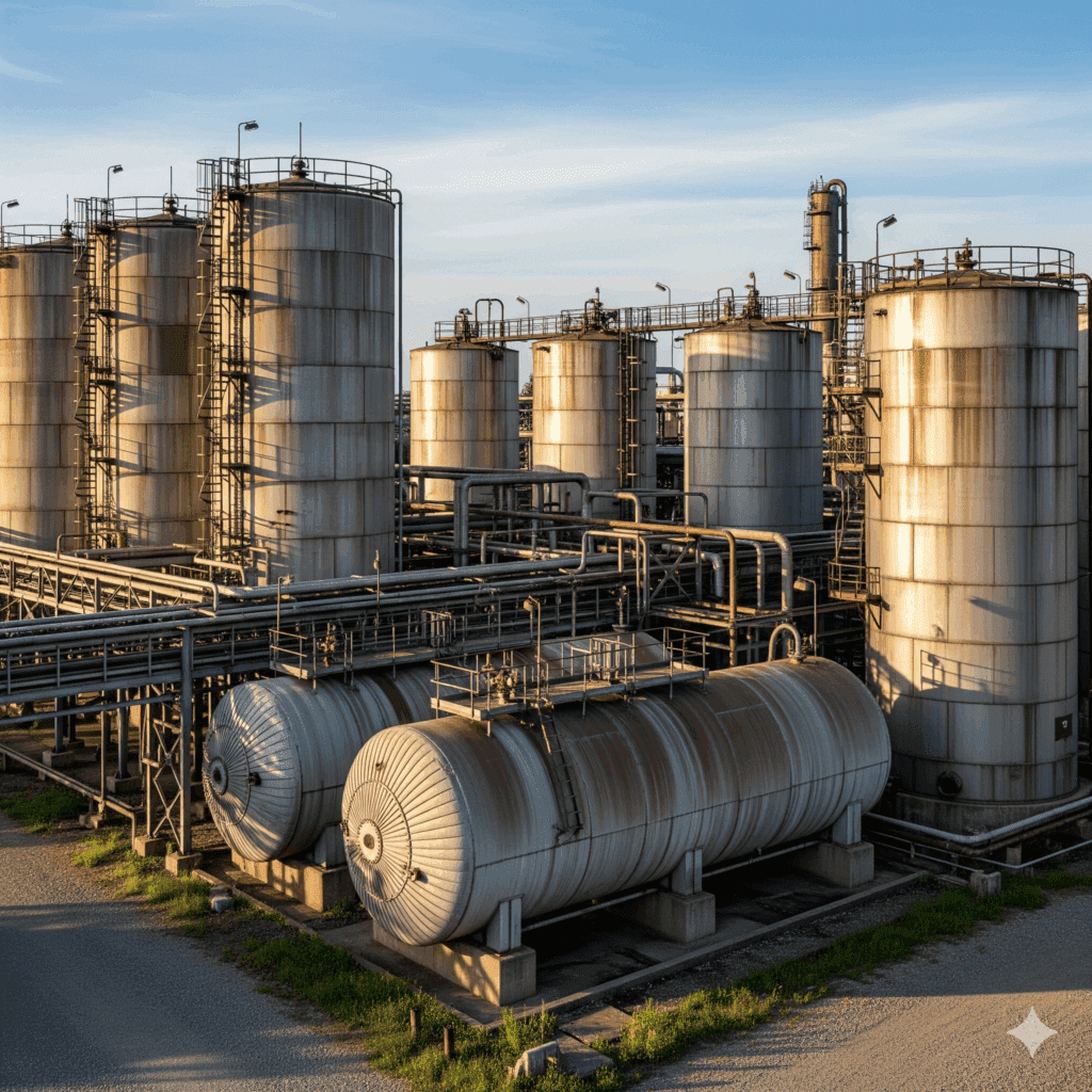 tanques verticais horizontais