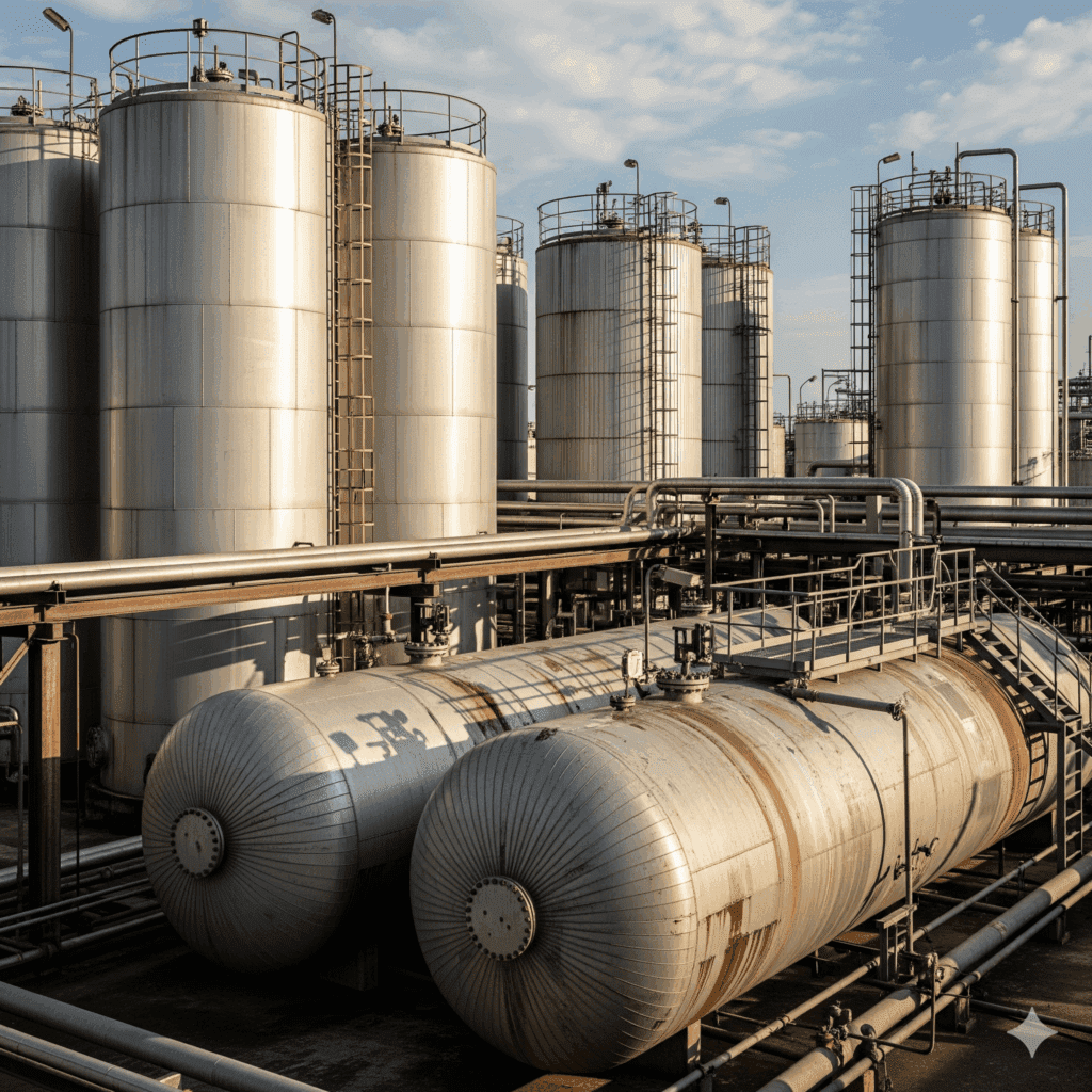 tanques verticais horizontais