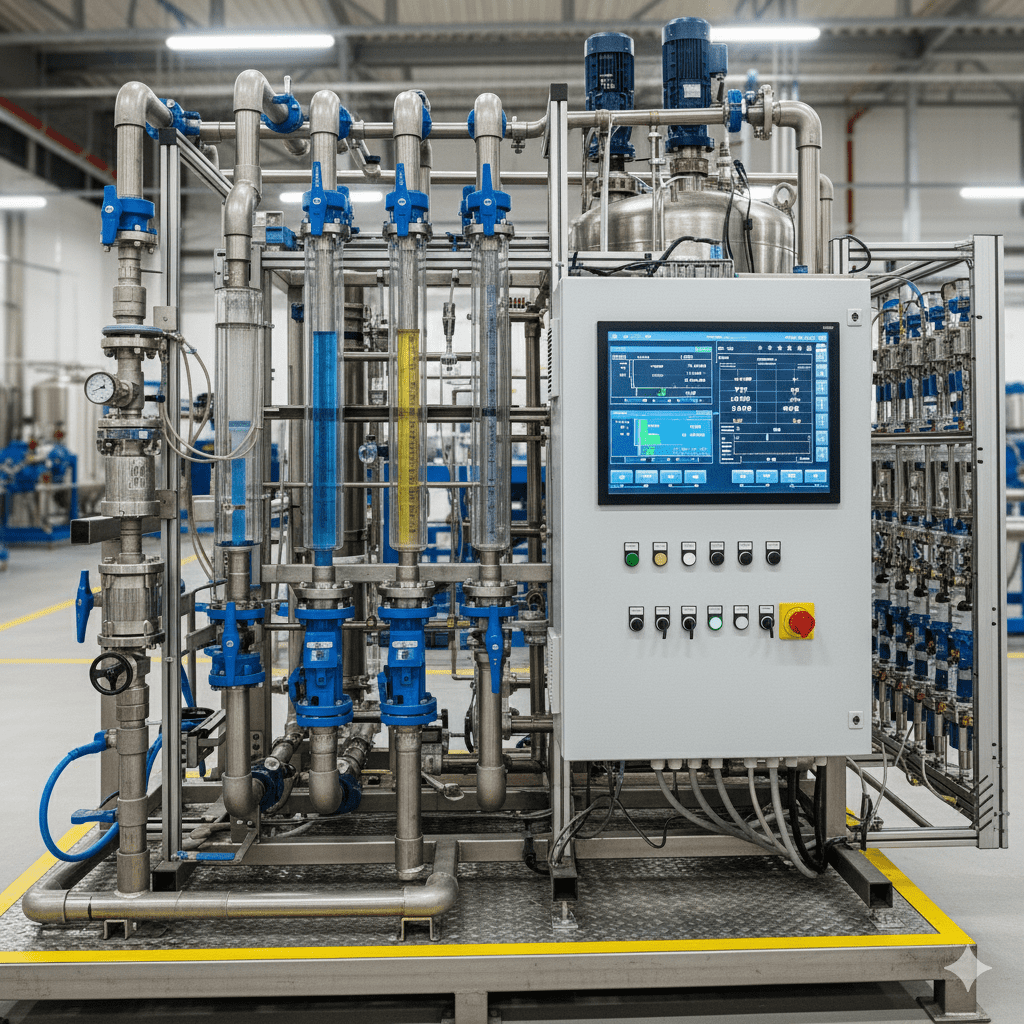 automação dosagem precisa