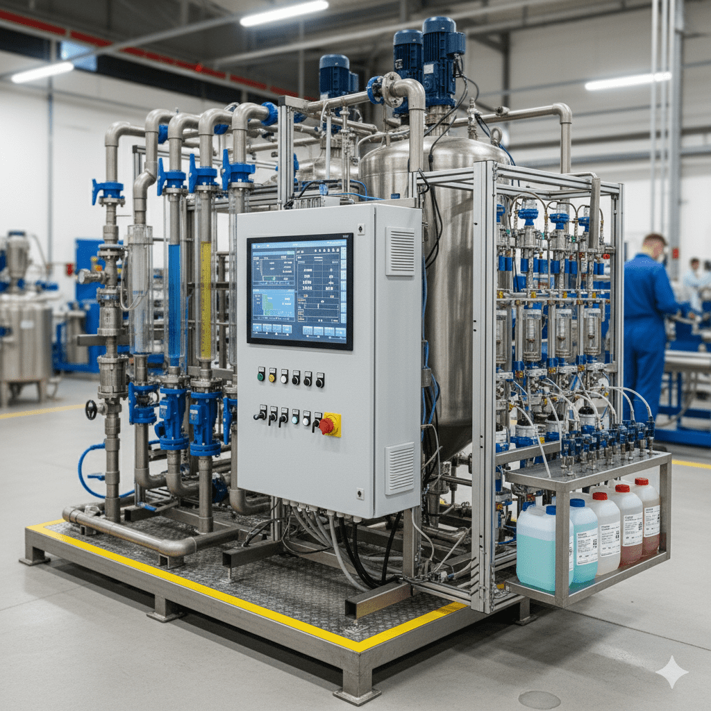 automação dosagem precisa