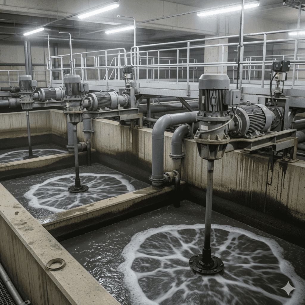 misturadores efluentes