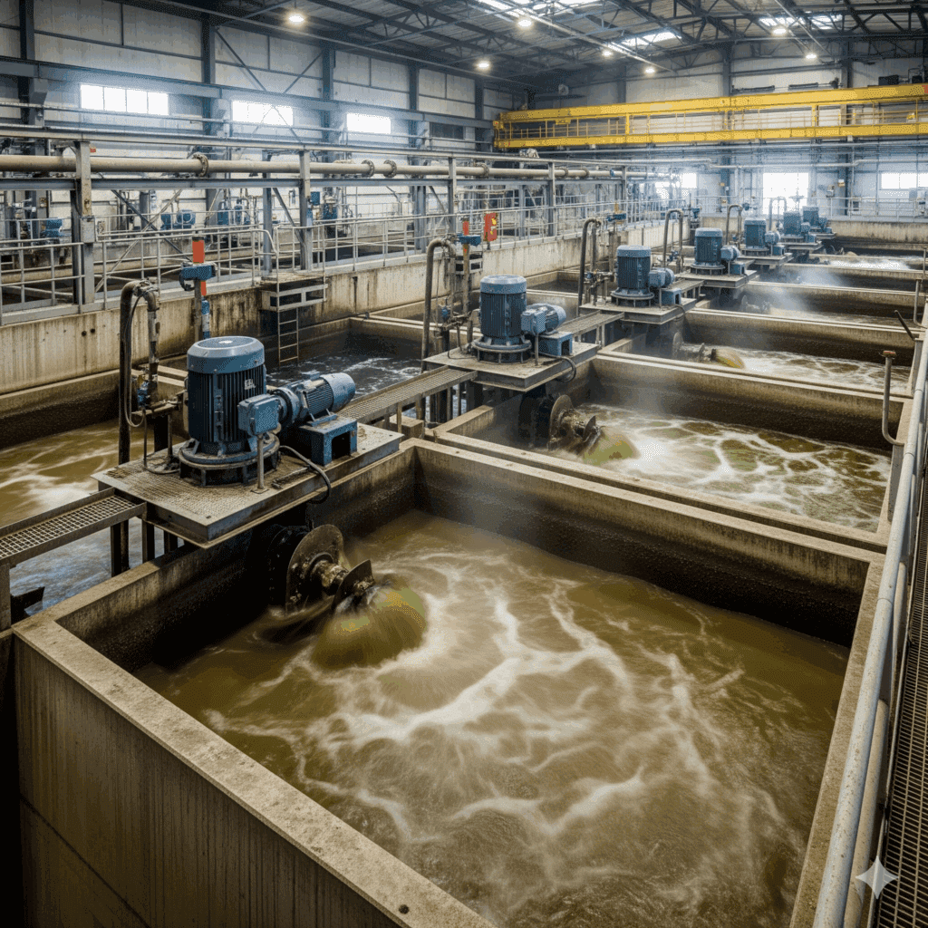 misturadores efluentes