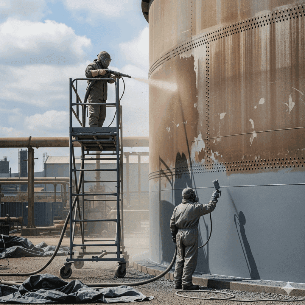 tratamento anticorrosivo tanques