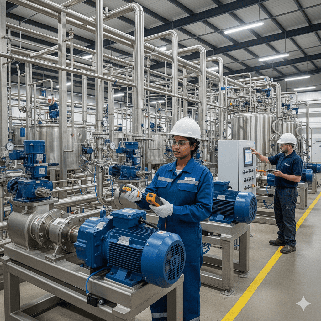 monitoramento vibração industrial