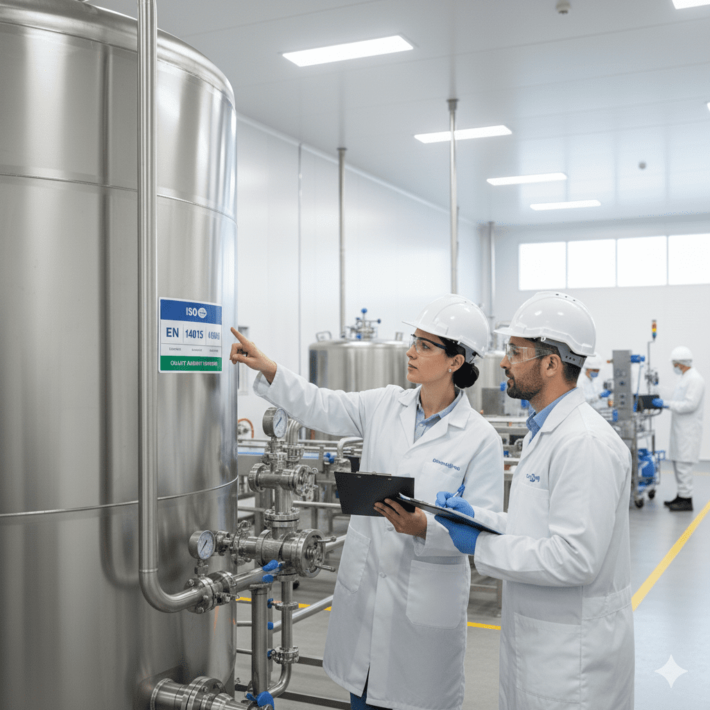 normas europeias tanques