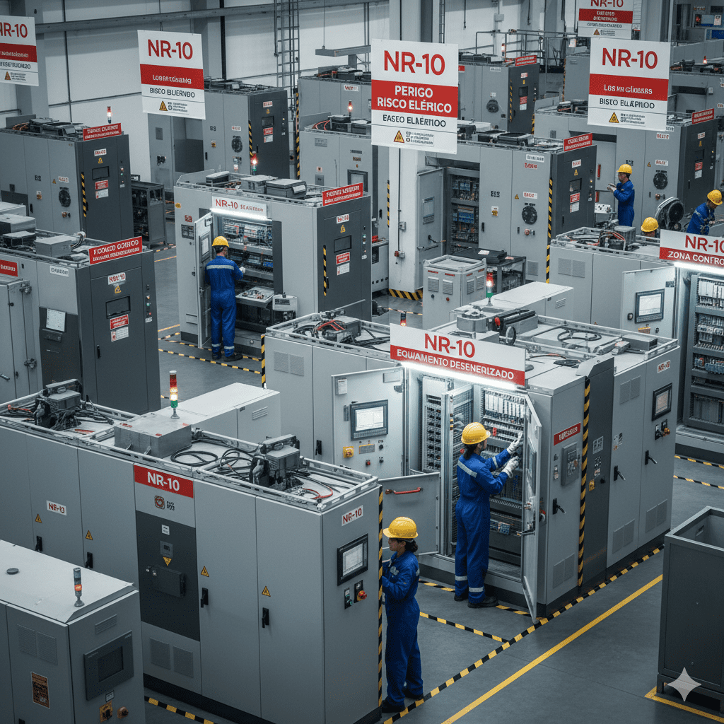 NR-10 equipamentos industriais