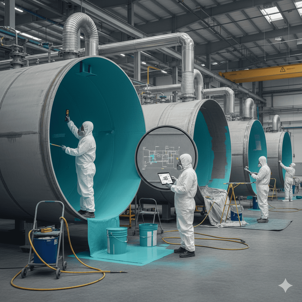 controle revestimentos tanques