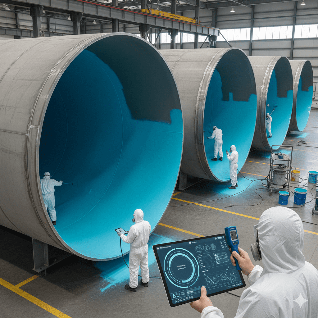 controle revestimentos tanques
