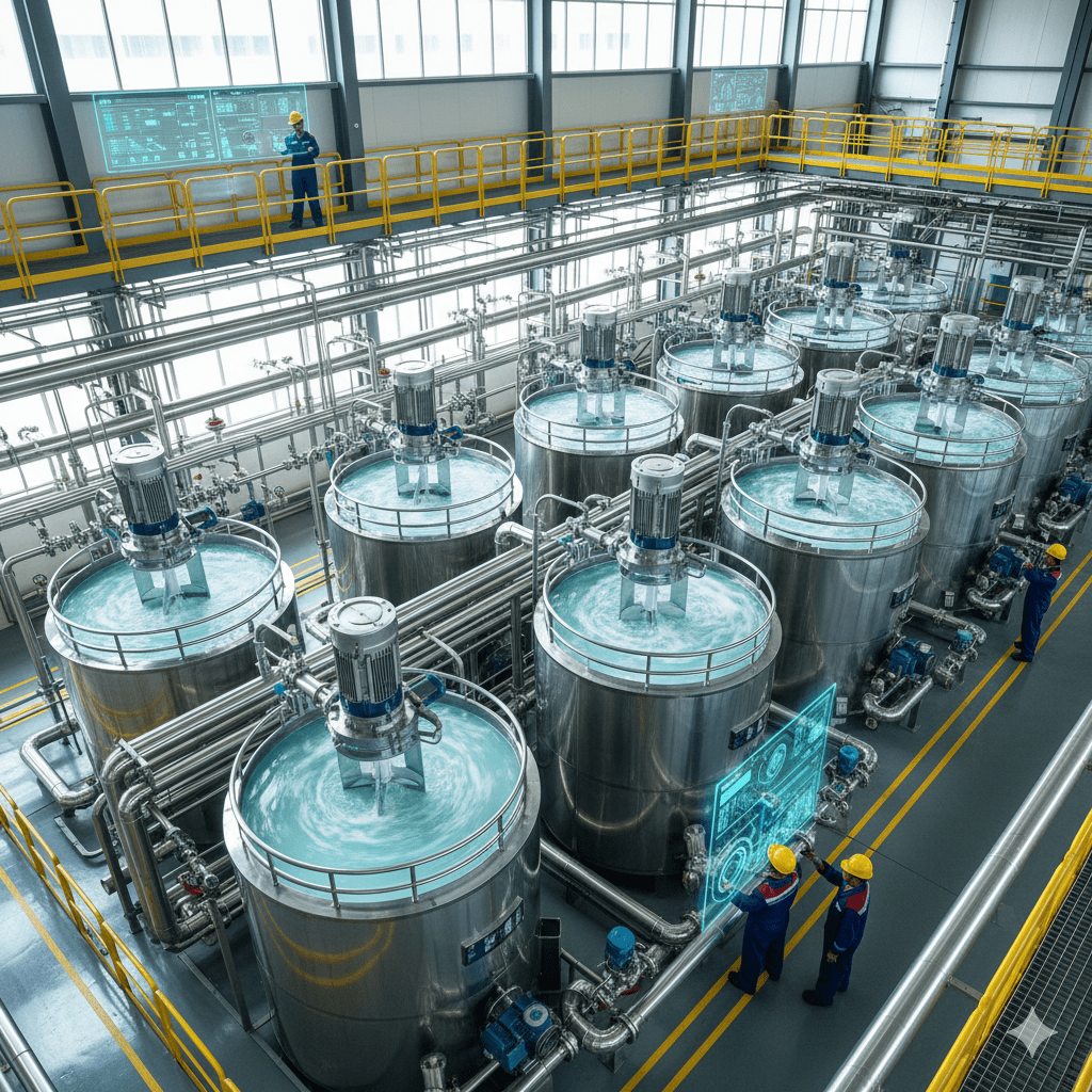 misturadores alta vazão