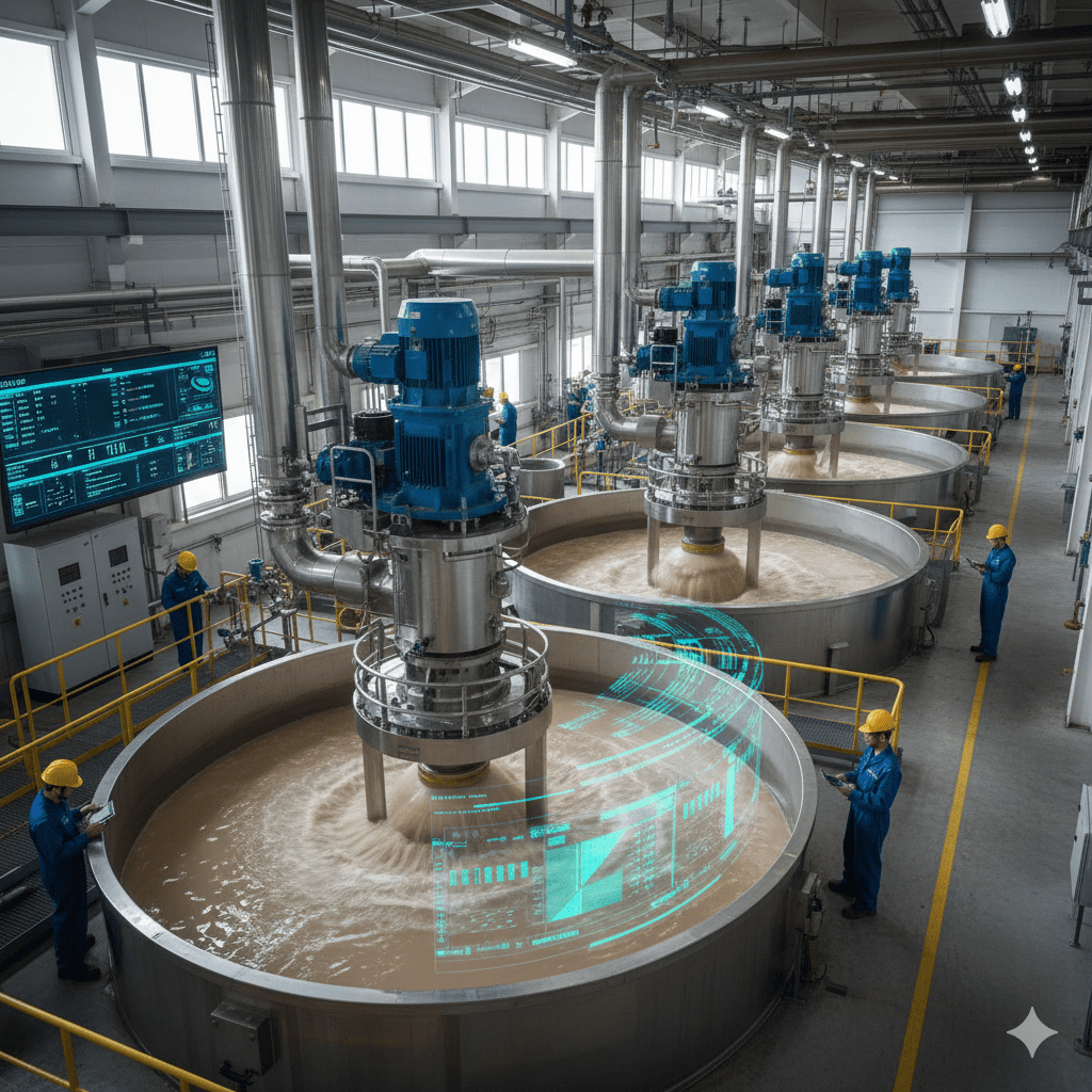 misturadores alta vazão