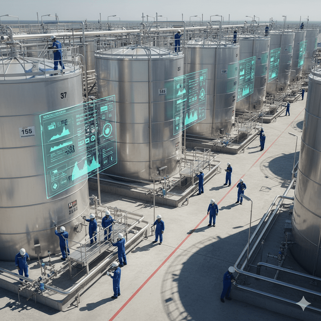 monitoramento integridade tanques