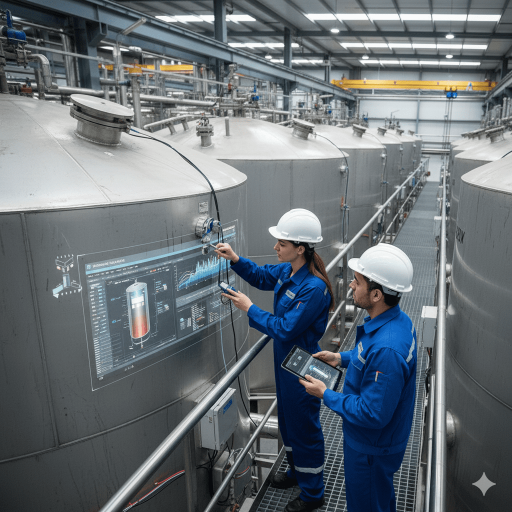 monitoramento integridade tanques