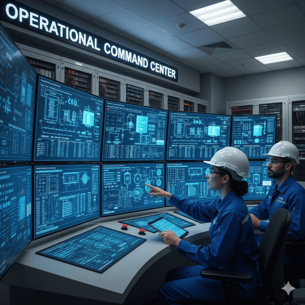 painel controle sistemas críticos