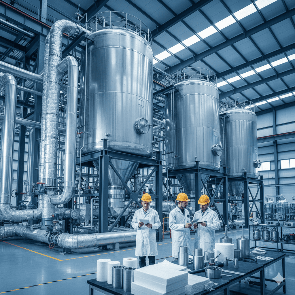 tanques criogênicos materiais