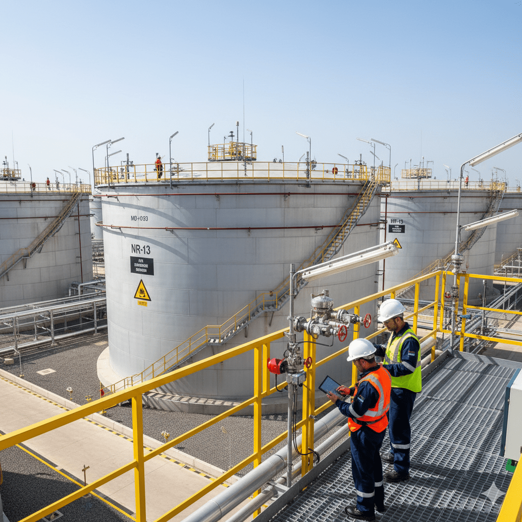 tanques petroquímicos requisitos