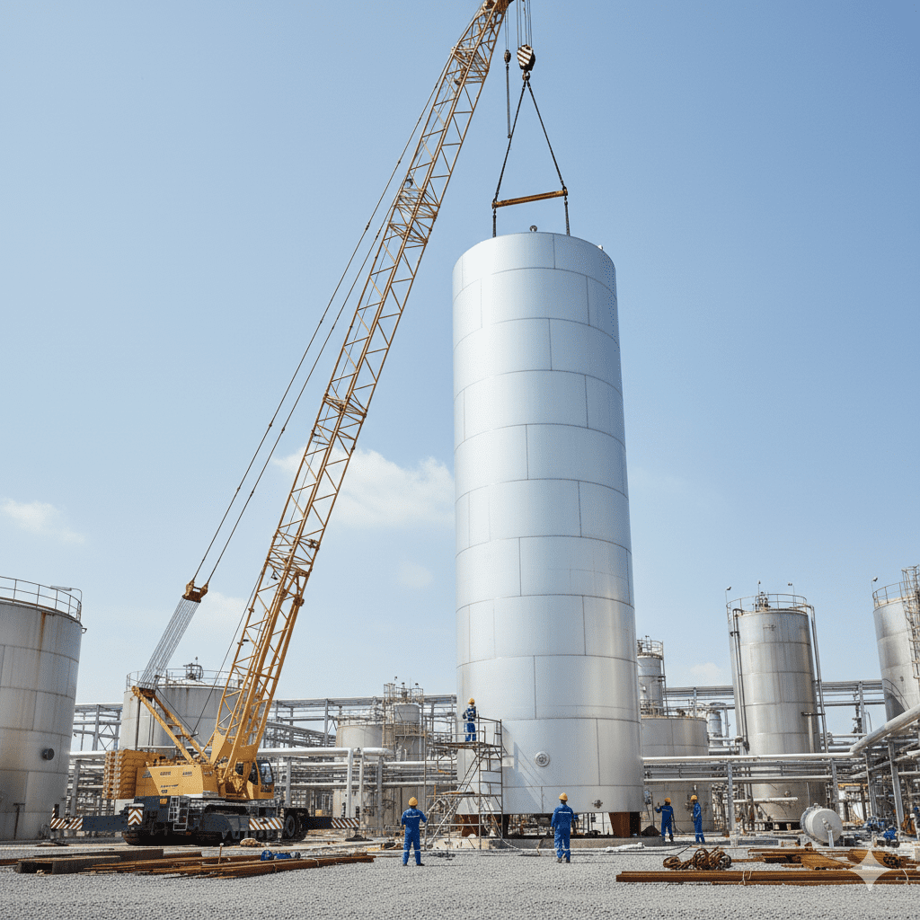 Ampliação Tancagem Industrial