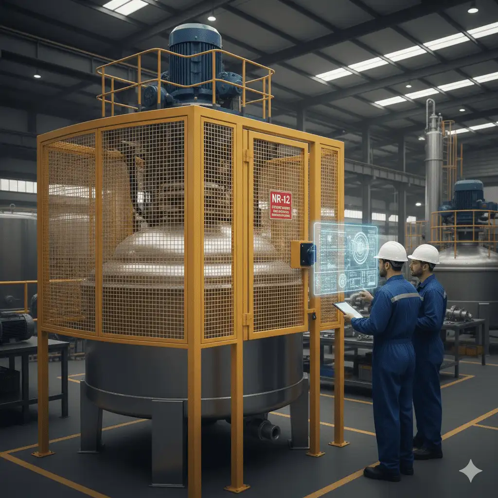 nr-12 misturadores industriais