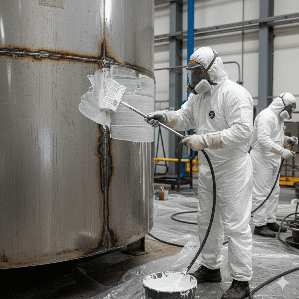 Passivação Tanque Inox Usado