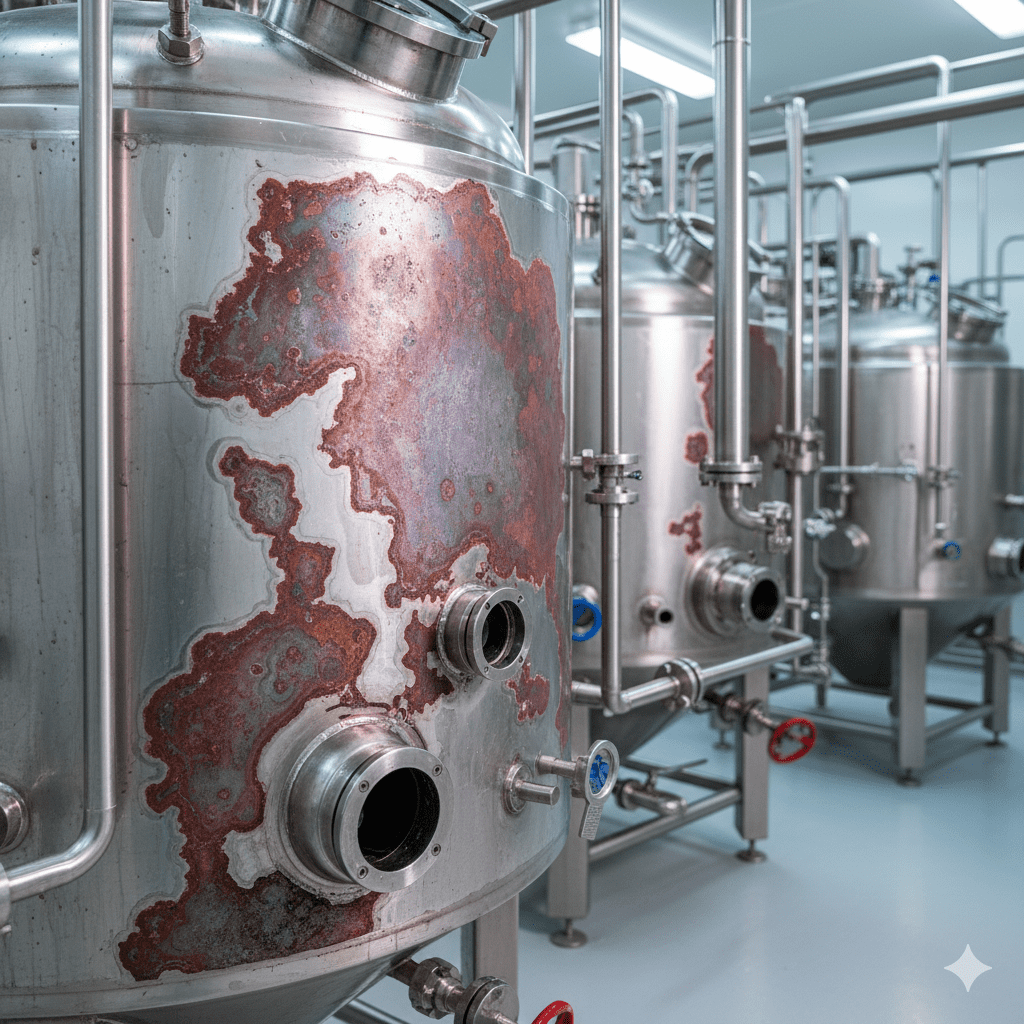 Passivação Tanque Inox Usado