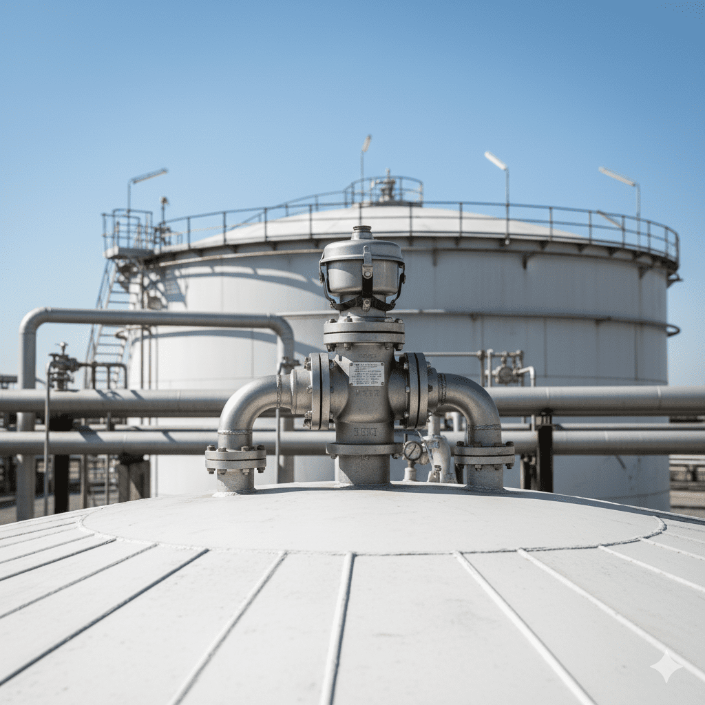 respiro tanque industrial