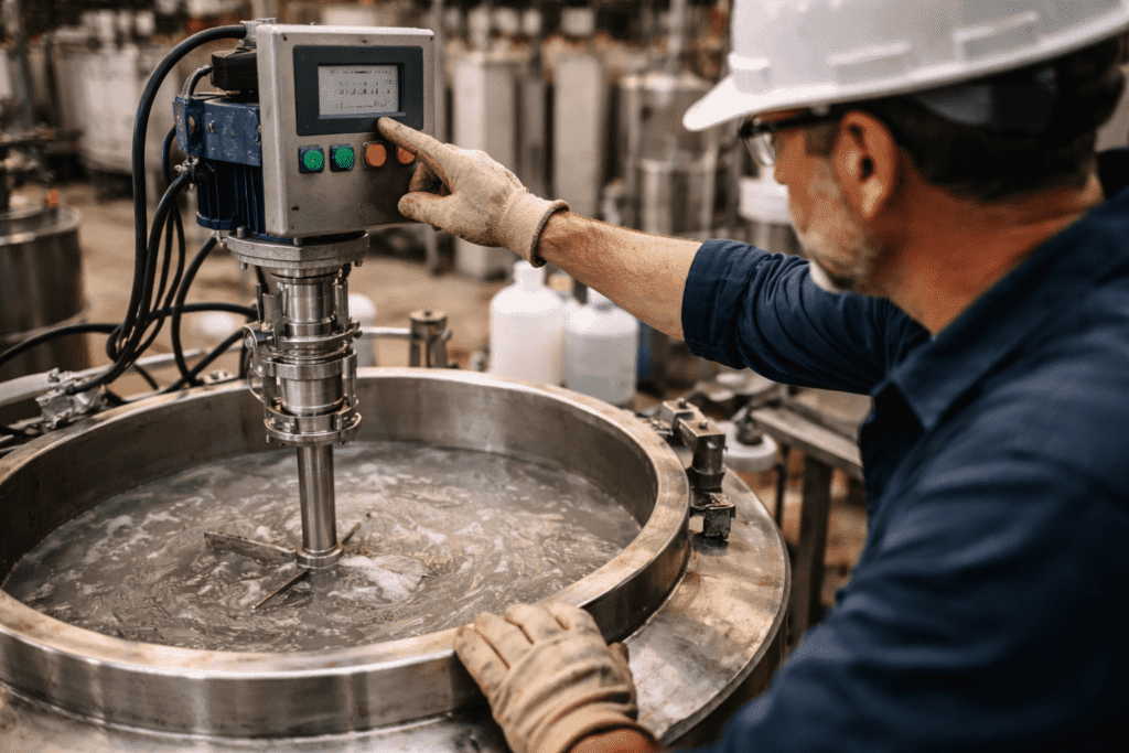 agitador industrial