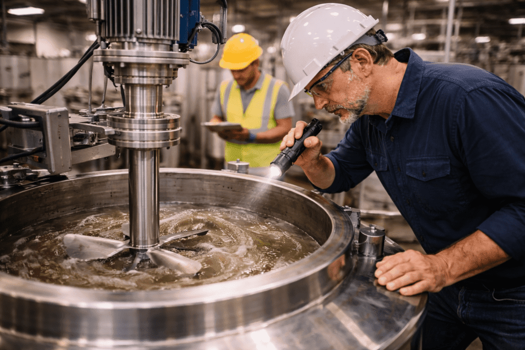 misturador aço inox