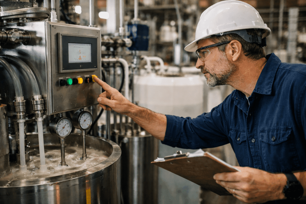 misturador de polímero