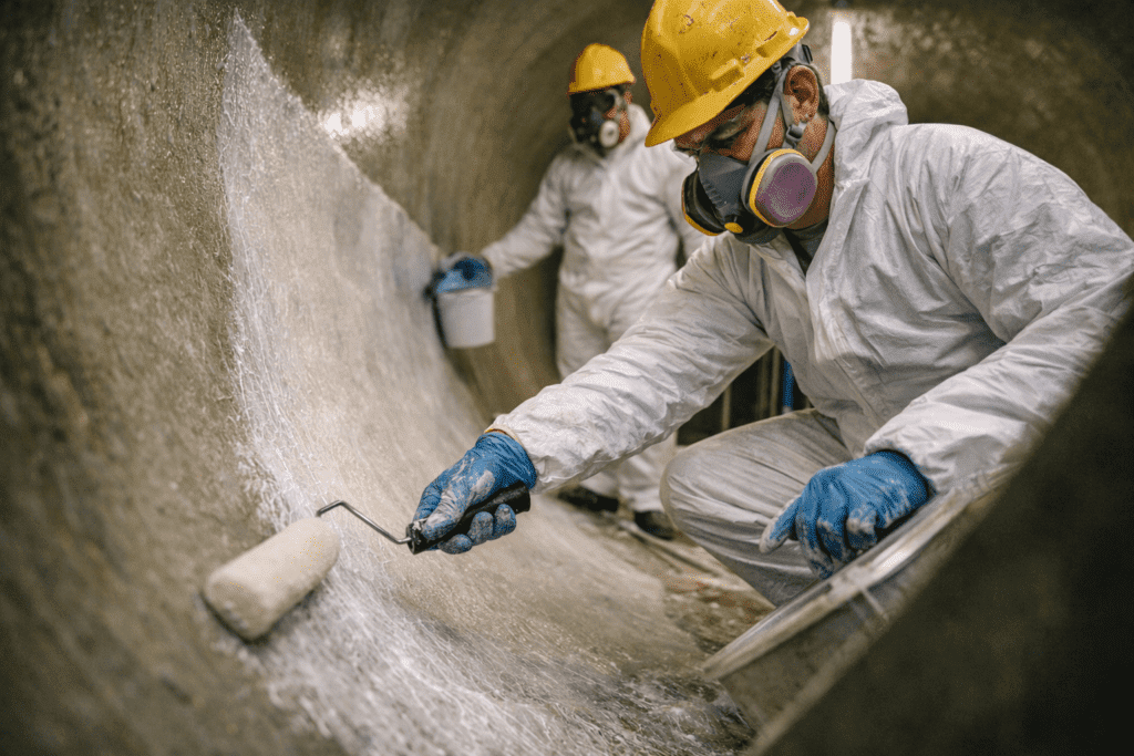 revestimento de tanques